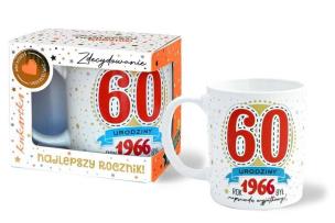 Opakowanie Kubek Premium Urodziny 60