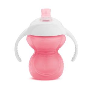 Opakowanie Kubek treningowy z ustnikiem odpornym na gryzienie Munchkin 237ml różowy