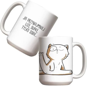 Kubek - Tylko sobie 440ml. Wydawca: Molom. Multiszop.pl Opakowanie Kubek - Tylko sobie 440ml