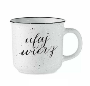 Opakowanie Kubek vintage - Ufaj wierz