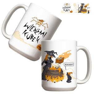 Kubek - Wiedźmi kubek 440ml. Wydawca: Molom. Multiszop.pl Opakowanie Kubek - Wiedźmi kubek 440ml