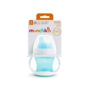 Opakowanie Kubek z miękkim ustnikiem i uchwytami Munchkin 118ml niebieski