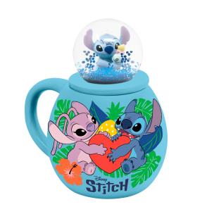 Opakowanie Kubek z pokrywką i kulą śnieżną Disney Lilo & Stitch