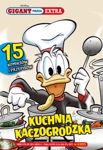 Okładka książki Kuchnia kaczogrodzka. Gigant Poleca Extra. Tom 6/2025
