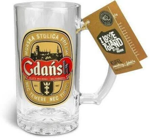 Opakowanie Kufel I love Poland Gdańsk 500ml
