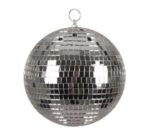 Opakowanie Kula Disco srebrna rozm. 20cm