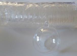 Opakowanie Kula transparentna 6cm 10szt