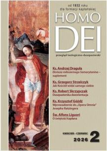 Okładka książki Kwartalnik Homo Dei 2/2026 (359)