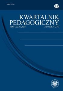 Okładka książki Kwartalnik Pedagogiczny 2024/4