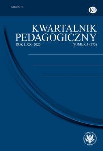 Opakowanie Kwartalnik Pedagogiczny 2025/1 (275)