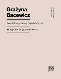Okładka książki Kwartet smyczkowy (młodzieńczy)