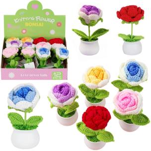 Opakowanie Kwiat szydełkowany MIX