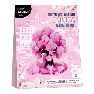 Kwitnące drzewo sakura KIDEA. Wydawca: Derform. Multiszop.pl Opakowanie Kwitnące drzewo sakura KIDEA