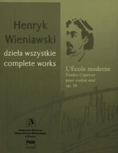 Okładka książki L'Ecole moderne - Etudes-Caprices