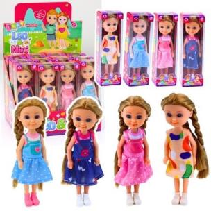 Opakowanie Laleczka mini z długimi włosami 15cm MIX