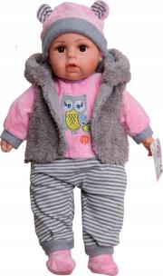 Opakowanie Lalka bobas mówi i śpiewa smoczek + butelka 45cm