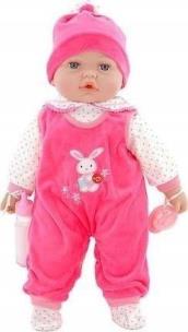 Opakowanie Lalka bobas smoczek + butelka mówi po polsku 45cm