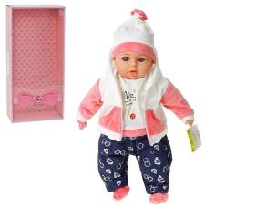 Opakowanie Lalka bobas śpiewa i mówi po polsku 45cm