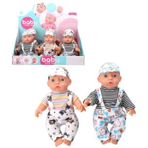 Lalka bobas w ogrodniczkach MIX. Wydawca: Trifox. Multiszop.pl Opakowanie Lalka bobas w ogrodniczkach MIX