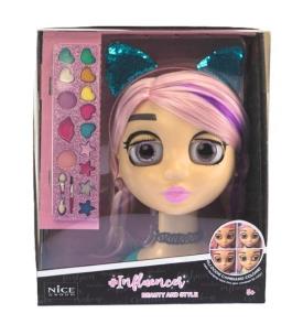 Lalka do makijażu zmieniająca kolor oczu. Wydawca: Nice Group. Multiszop.pl Opakowanie Lalka do makijażu zmieniająca kolor oczu