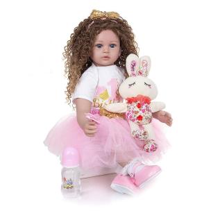 Lalka dziewczynka 56cm. Wydawca: Askato. Multiszop.pl Opakowanie Lalka dziewczynka 56cm