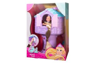 Lalka EL Evi 12cm księżniczka Wieża Roszpunki. Wydawca: SIMBA. Multiszop.pl Opakowanie Lalka EL Evi 12cm księżniczka Wieża Roszpunki