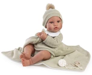 Opakowanie Lalka hiszpańska Erik chłopiec z kocykiem 42cm