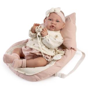 Opakowanie Lalka hiszpańska Lua z nosidłem/ śpiworkiem 42cm