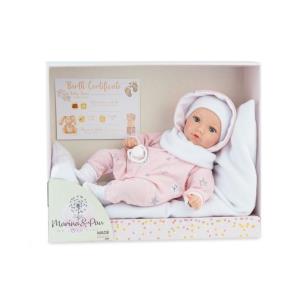 Opakowanie Lalka hiszpańska Noa Reborn z pościelą 40cm