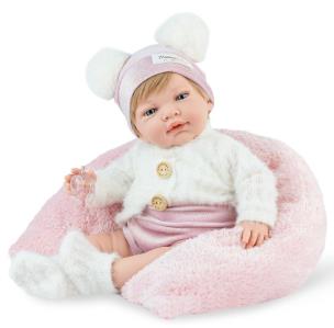 Opakowanie Lalka hiszpańska Reborn Sweet Baby z poduszką 42cm