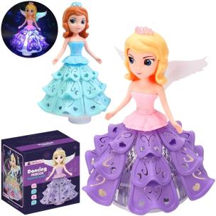 Opakowanie Lalka księżniczka wiruje światło i dźwięk MIX