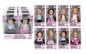 Opakowanie Lalka Natalia mini bobas 8cm mix