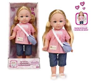 Opakowanie Lalka Natalia w różowej tunice 36cm