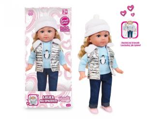 Opakowanie Lalka Natalia w srebrnej kamizelce 36cm