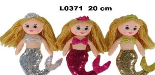 Opakowanie Lalka Syrenka 20cm MIX
