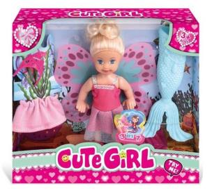 Lalka syrenka 2w1. Wydawca: SWEDE. Multiszop.pl Opakowanie Lalka syrenka 2w1