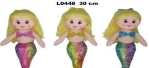 Opakowanie Lalka Syrenka 30cm MIX