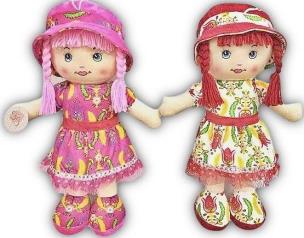 Opakowanie Lalka szmacianka 45cm mix