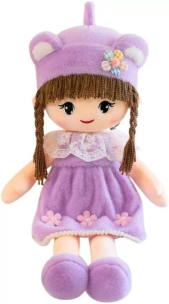 Opakowanie Lalka szmacianka pluszowa fioletowa 45cm