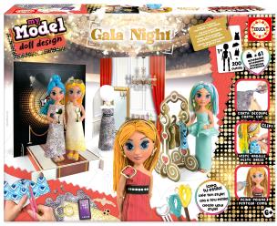 Lalka ubieranka Gala Night 113194. Wydawca: Educa. Multiszop.pl Opakowanie Lalka ubieranka Gala Night 113194