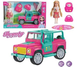 Opakowanie Lalka w aucie na baterie