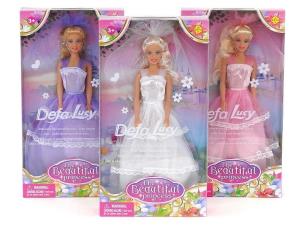 Opakowanie Lalki w sukni ślubnej 29cm MIX