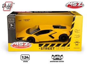 Opakowanie Lamborghini Revuelto żółty