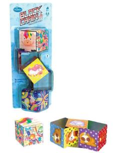 Opakowanie Łamigłówka Block Chain Unicorns Łańcuch wzorów