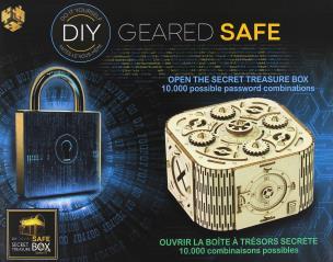 Łamigłówka - Geared Safe Secret (DIY) - poziom 3/4. Wydawca: G3. Multiszop.pl Opakowanie Łamigłówka - Geared Safe Secret (DIY) - poziom 3/4