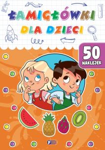 Łamigłówki dla dzieci. Autor: Opracowanie zbiorowe. Multiszop.pl Okładka książki Łamigłówki dla dzieci
