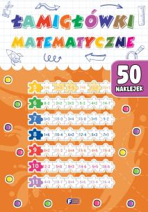 Łamigłówki matematyczne. Autor: Opracowanie zbiorowe. Multiszop.pl Okładka książki Łamigłówki matematyczne