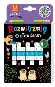 Okładka książki Łamigłówki z tygrysem. Od 7 lat
