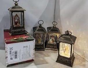 Opakowanie Lampion ledowy z motywem świątecznym