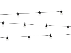 Opakowanie Lampki dekoracyjne LED czarne 5m